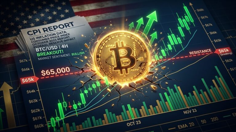 Bitcoin Tops $65K Ahead of Critical US CPI Inflation Report