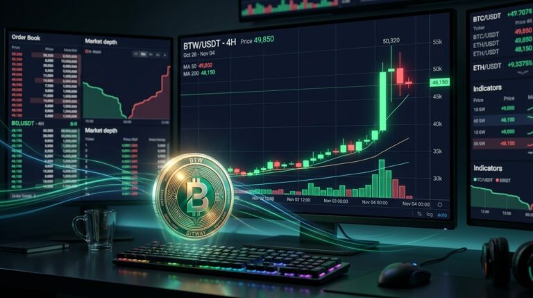 Bitway Price Pulls Back After 250% Surge Momentum Holds