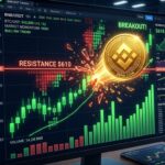 BNB Price Targets $610 as Open Interest Surges