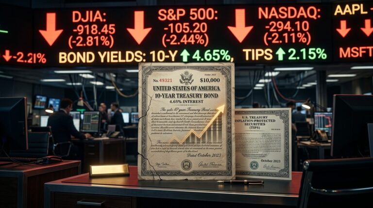 Bond Market Signals TroubleWriting the article content Ahead For Stocks