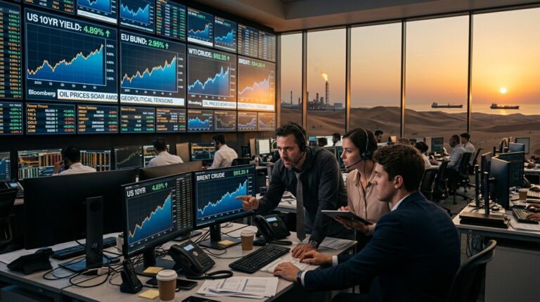 Bond Yields Surge Amid Middle East Tensions