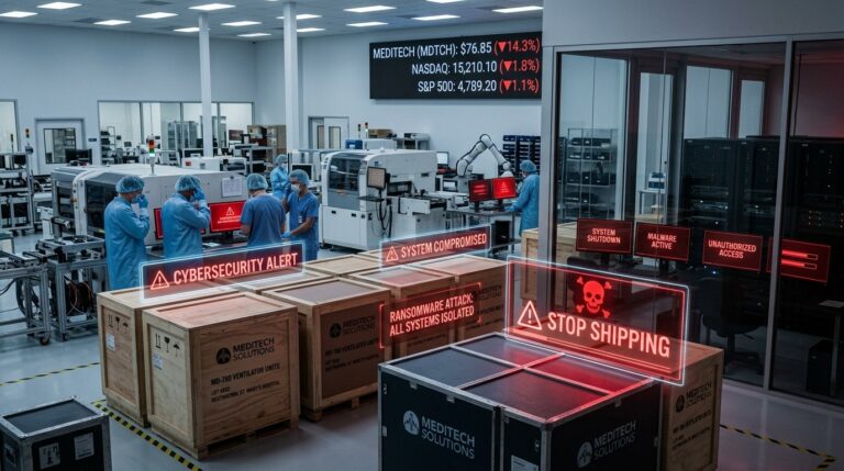 Boston Scientific Cyberattack Hits Operations Shares Drop