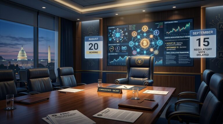 CFTC Crypto Talks August 20 As CLARITY Vote Looms