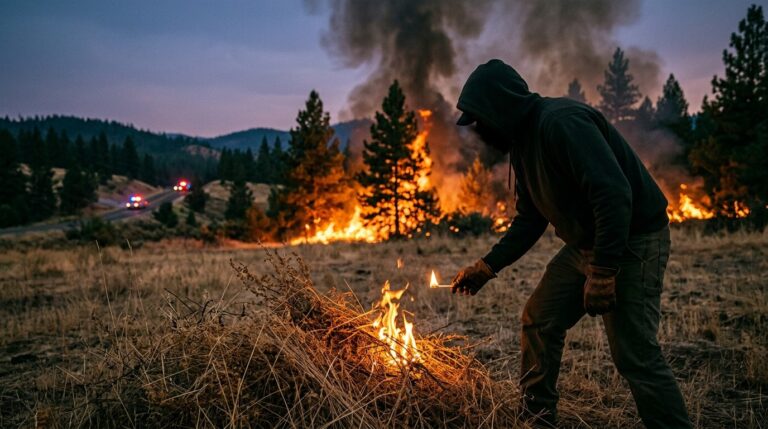 Chilling Arson Confession Shakes Spokane Wildfire Crisis