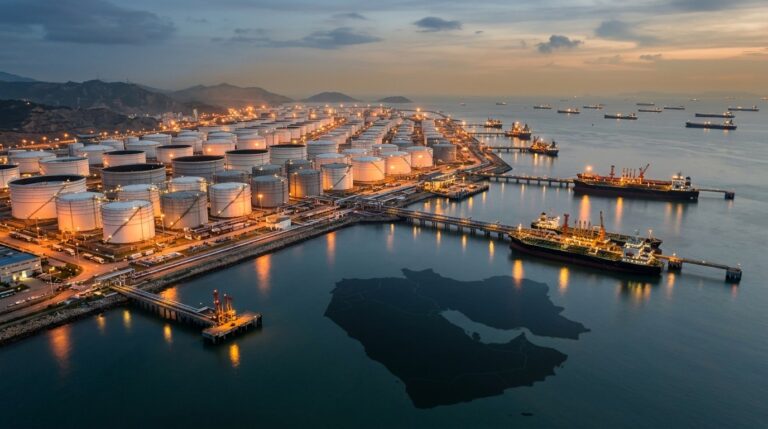 China Crude Reserves Rise 200000 Bpd Despite Hormuz Tensions