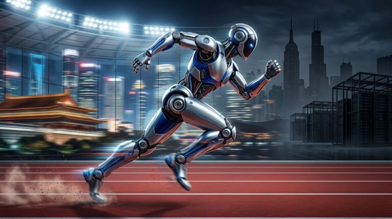 China Humanoid Robots Surge Ahead Of US Tech Race