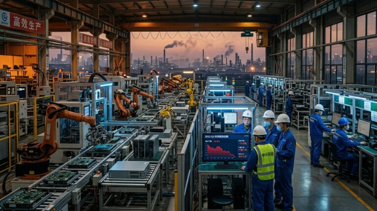 China Industrial Profit Growth Slumps To Seven-Month Low