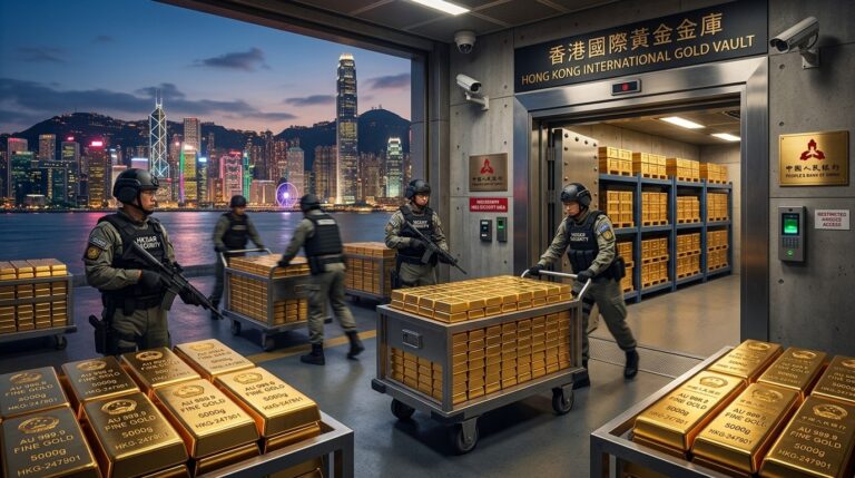 China Moves Gold to Hong Kong: Power Shift in Global Bullion Markets
