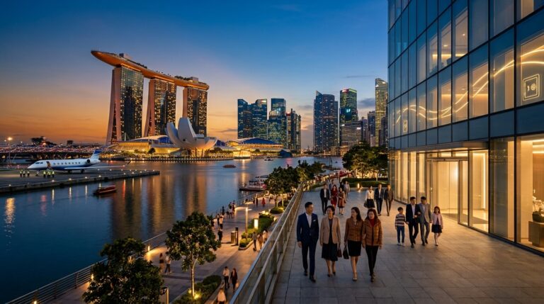 Chinese Super-Rich Return To Singapore For Safety