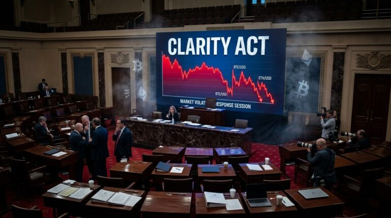 Clarity Act May Fail In 2026 Crypto Market Impact