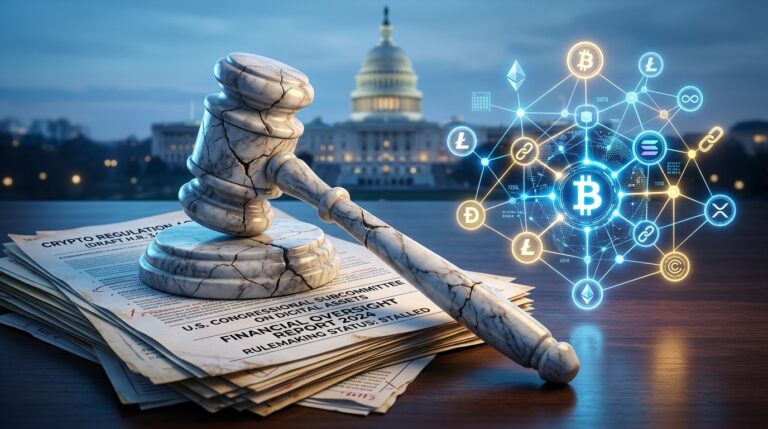 Clarity Act Stalls As SEC FASB OCC Write Crypto Rules