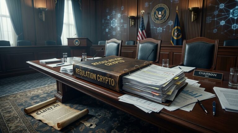 Clarity Act Stalls As SEC Regulation Crypto Takes Center Stage
