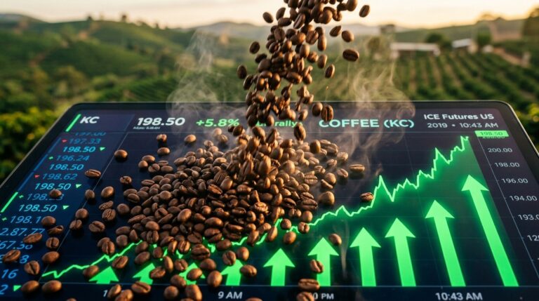 Coffee Futures Surge Past AI Stocks In 2026 Market Rally