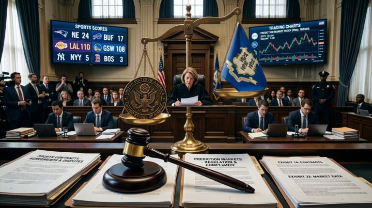 Connecticut Sues Kalshi Over Sports Event Contracts