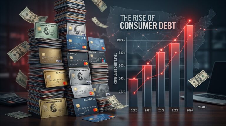 Consumer Credit Surges in June as Credit Card Debt Nears Record High