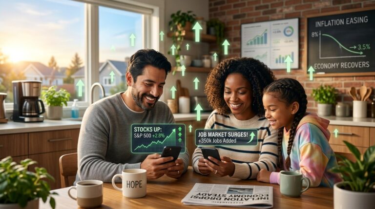 Consumers More Optimistic on Jobs Finances and Stocks as Inflation Eases