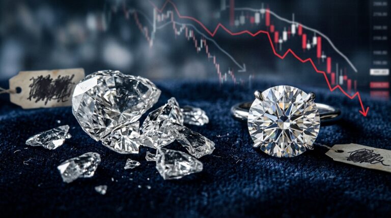 Diamond Prices Crash As Lab-Grown Stones Flood Market