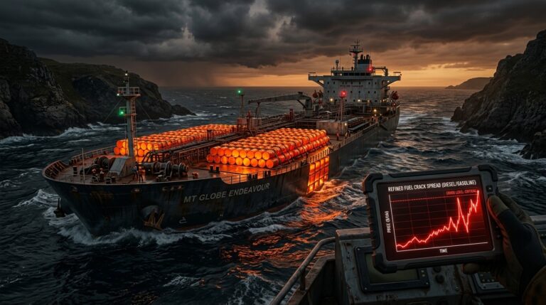 Diesel Crack Spreads Hit Record Highs Amid Global Fuel Squeeze