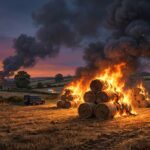 England Farmers Face TikTok Arson Wave Destroying Hay Bales