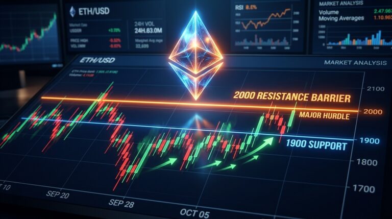 Ethereum Holds $1900: Can ETH Finally Hit $2000?