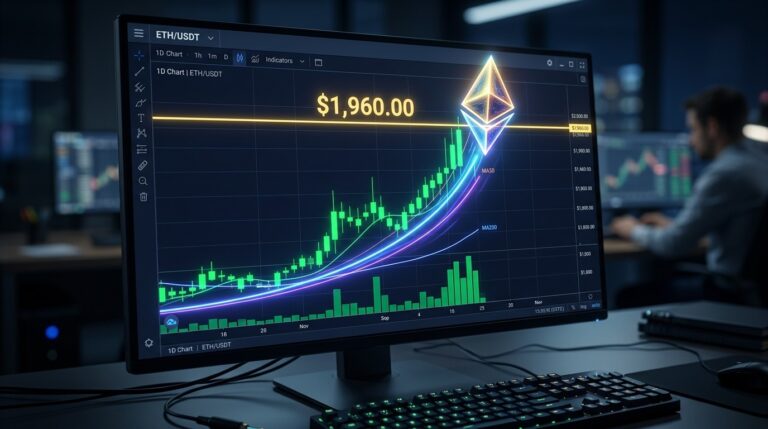 Ethereum Price Rebound Eyes Critical 1960 Breakout