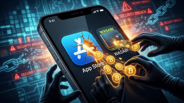Fake Wasabi Wallet App Steals 6 BTC on Apple App Store