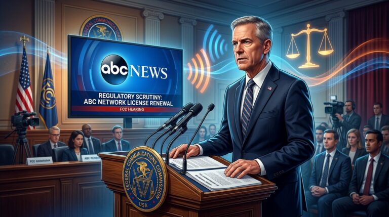 FCC Chair Defends ABC License Review Amid Censorship Claims