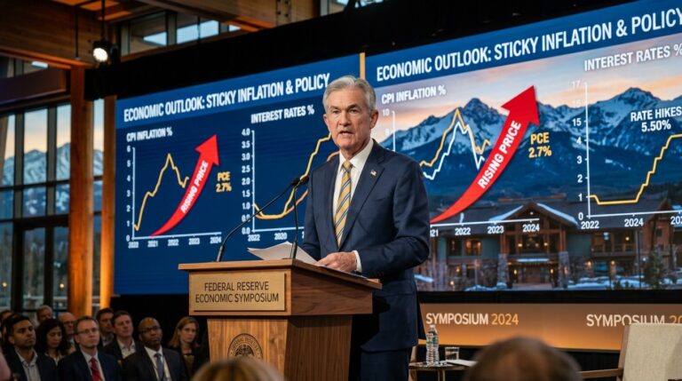 Fed Official Calls Inflation Stubborn Sticky Rates Not Restrictive