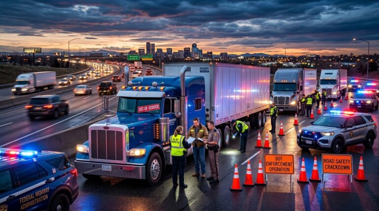 Federal Operation Removes 800 Dangerous Truckers From US Highways