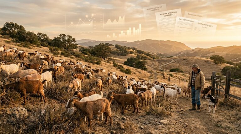 Goat Herding Hedge Against California Wage Risks