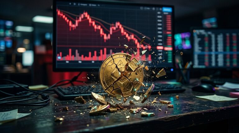 GOLD Token Crash After Trump Linked Promo And Dump