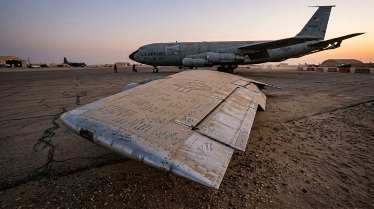Graffiti On US Jet Exposes Troop Doubts Over Iran ConflictWriting the article content