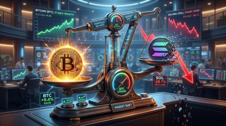GSR Boosts Bitcoin Weight as Solana Drops Over 40 Percent