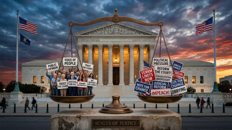 Harris Renews Supreme Court Packing PushResolving conflicting category instructions Despite Strong Public Agreement With Rulings