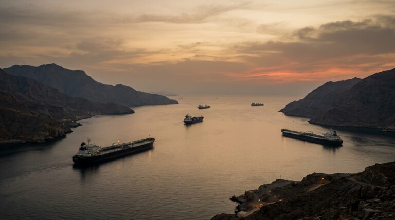 Hormuz Shipping Traffic Hits Six Vessels Low