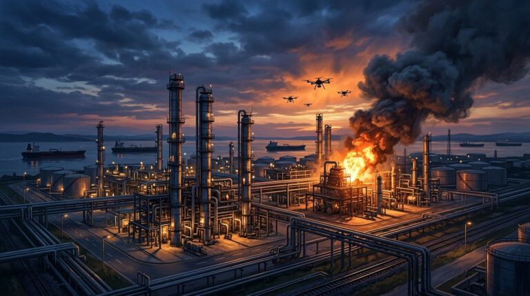 Houthi Drone Strikes Hit Saudi Aramco Again As Oil Prices Surge