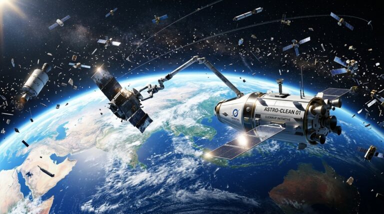 How Cleaning Up Space Debris Could Grow Into a Huge Business