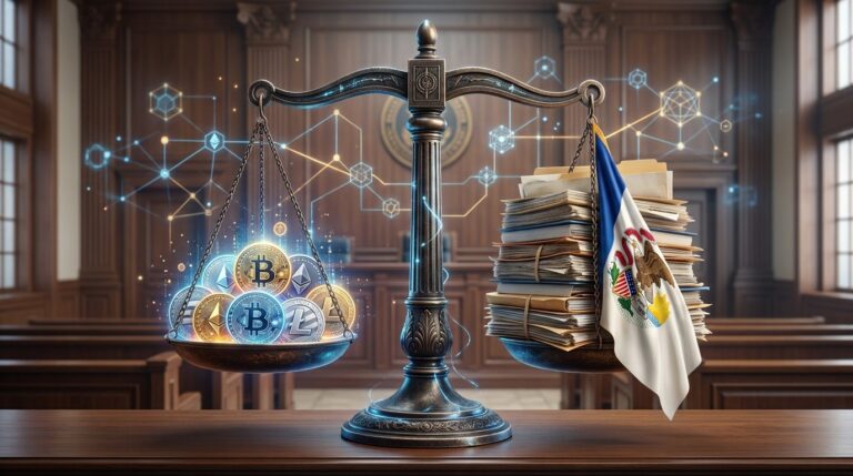 Illinois Crypto Tax Lawsuit Seeks Injunction Before 2027