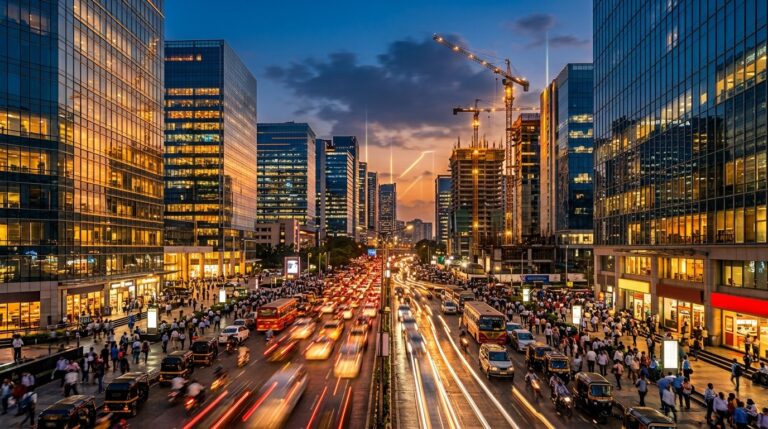 India GDP Growth Hits 7.8 Percent In Q1