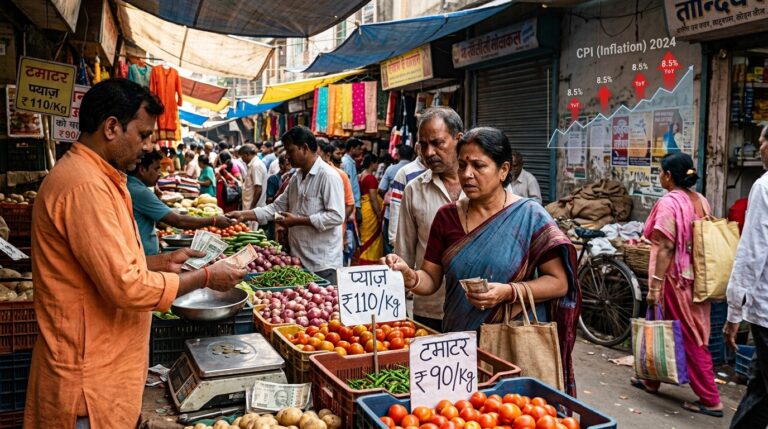 India Inflation Climbs To 4.45% Raising Rate HikeWriting the inflation article Hopes