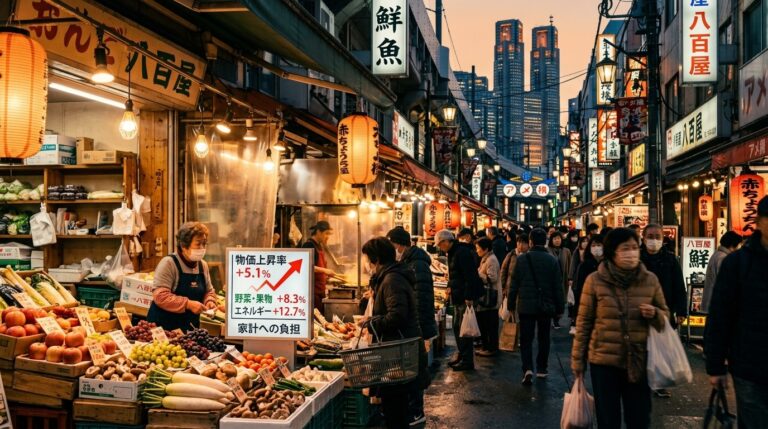 Japan Inflation Hits Year High Amid Rising Energy Costs