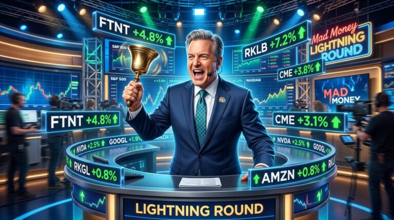 Jim Cramer Lightning Round: Fortinet Shines as Top Pick