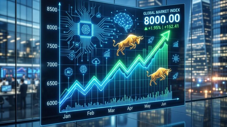 JPMorgan Raises S&P 500 Target to 8000 Amid AI Boom