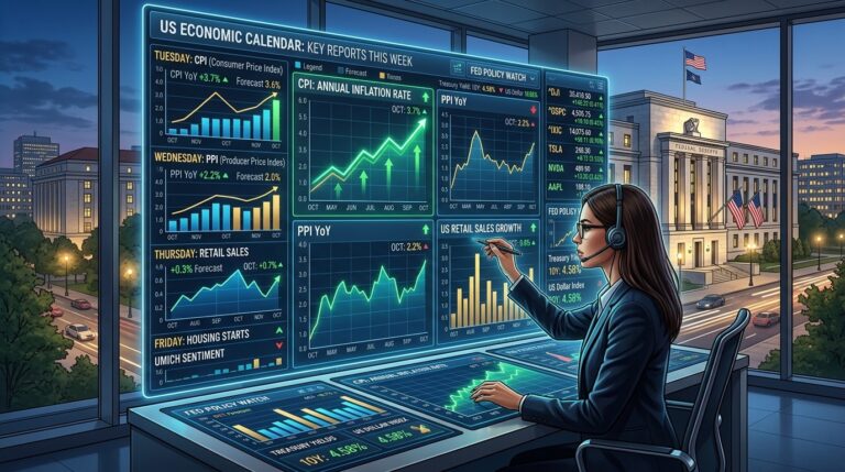 Key Economic Events This Week CPI PPI Retail Sales Outlook
