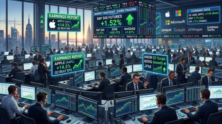 Key Stock Market Moves and Earnings Surprises Shaping Friday Trading