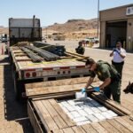 Massive Cocaine Haul Hidden Under Truck Floorboards At Border
