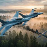 NATO Jets Down Drone Over Latvia Blaming Russian Interference