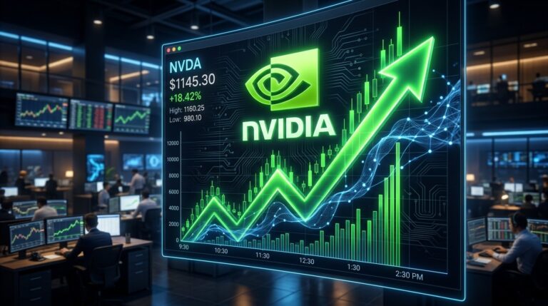Nvidia Stock Surges After Strong Earnings Lift AI Outlook