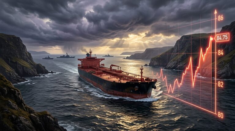 Oil Prices Climb Past 84 As Hormuz Deadlock Deepens