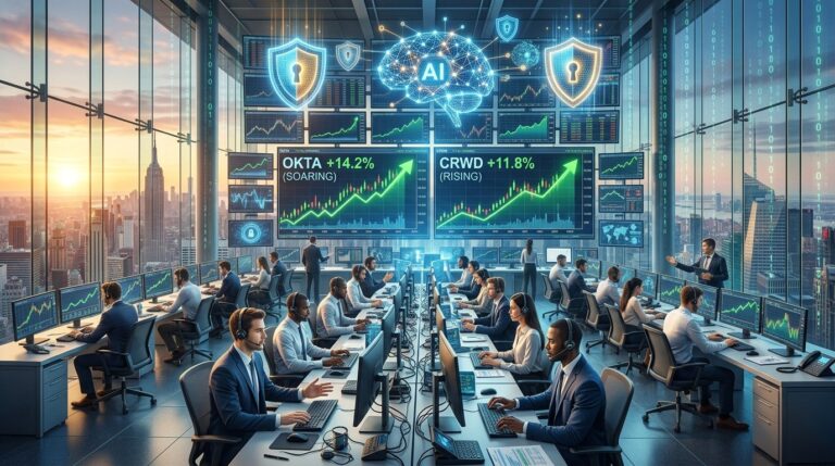 Okta And CrowdStrike Soar On AI Cybersecurity Demand